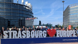 Gruppenbild Strassburg loves Europe